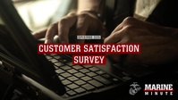 Marine Minute: Customer Satisfaction Survey