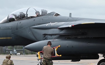 FARP refuels fighters during Agile Flag 21-1