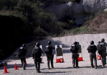 SRT Marines hone weapons skills