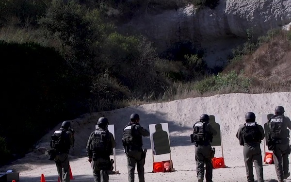 SRT Marines hone weapons skills
