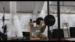 Task Force Illini Soldiers prepare for the new Army fitness test