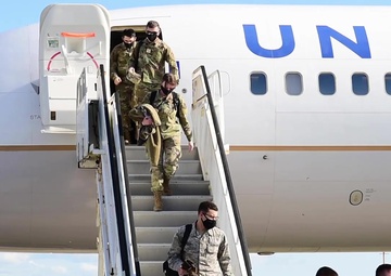 Airmen arrive and in-process at Agile Flag 21-1