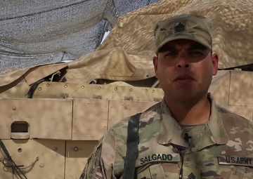 Sgt. 1st Class Juan Salgado Holiday Greeting