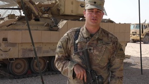 Spc. Samuel Merrifield Holiday Greeting