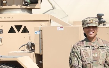 Soldiers from 101st Division Sustainment Brigade give shout out