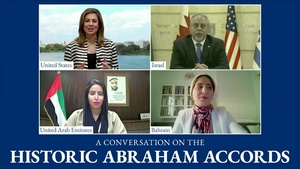 State Department Spokesperson Morgan Ortagus Hosts a Live Conversation on the Abraham Accords.