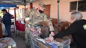 AZNG surge capacity at Stanfield food bank