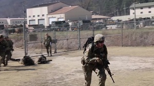 Dagger Soldiers Squad Bounding Training Exercise
