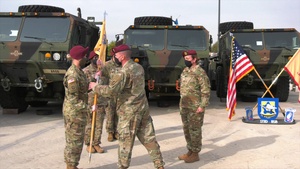 Alpha Company, 173rd Brigade Support Battalion, 173rd Airborne Brigade Change of Command Ceremony