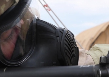 B-roll from a Simulated Attack during Bushwhacker 20-07