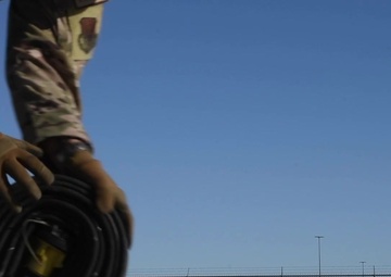 B-roll of a FARP run during Bushwhacker 20-07