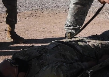 B-roll of Self Aid/Buddy Care during Bushwhacker 20-07