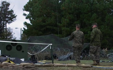 II MSB Marines conduct environmental protection inspection (B-Roll)