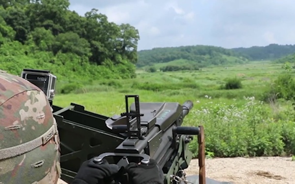 1-7 Field Artillery MK-19 Grenade Launcher Training