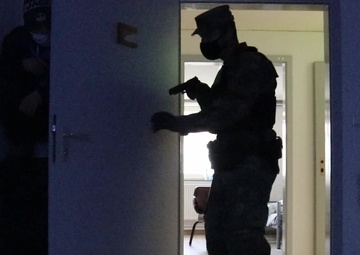 Military Police conduct active shooter training
