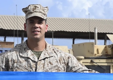 Carolina Panthers Shoutout - Capt. Josh Bredeman