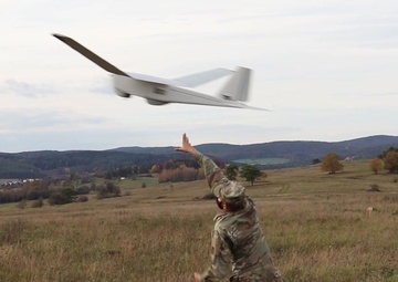 1-113th Cavalry Regiment trains with RQ-20 Puma