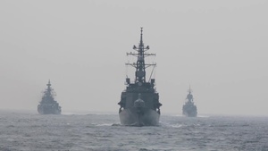 Replenishment-at-Sea Approaches during Malabar 2020