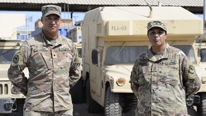 Happy Veterans Day Sioux Falls, South Dakota - U.S. Army Master Sgt. Elizabeth Crawford and Spc. Challenge Crawford