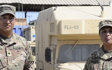 Happy Veterans Day Sioux Falls, South Dakota - U.S. Army Master Sgt. Elizabeth Crawford and Spc. Challenge Crawford