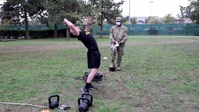 Task Force Eagle Assault conducts ACFT in Romania