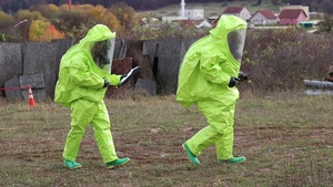Kosovo Security Force HAZMAT team conducts realistic training at JMRC