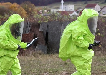 Kosovo Security Force HAZMAT team conducts realistic training at JMRC
