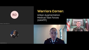 AUSA 2020 Warriors Cornerː The U.S.Army Reserve Medical Response to COVID-19