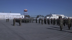 B-Roll of HMLA-167 Awards Ceremony