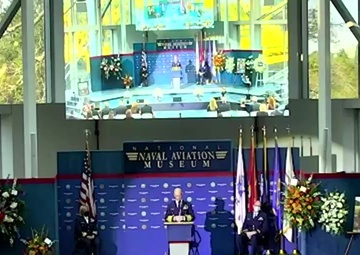 Lt.j.g. Morgan Garrett's Memorial Service