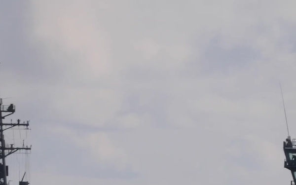 McCain conducts RAS with INS Shakti during Malabar 2020