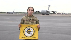 LA Rams Shoutout Airman Alyssa Alvarado