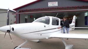 Wisconsin Air National Guard helps Airman achieve childhood dreams