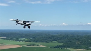 B-Roll Wisconsin Air National Guard helps Airman achieve childhood dreams