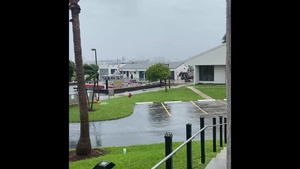 Tropical Storm Eta impacts Coast Guard Station Fort Lauderdale