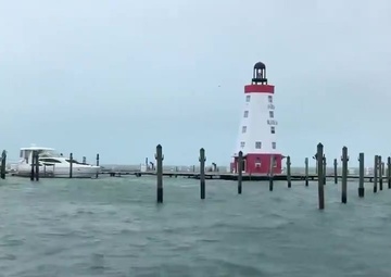 Tropical Storm Eta impacts Coast Guard Station Marathon