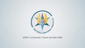 AFMC Commander Thanks 88th Air Base Wing