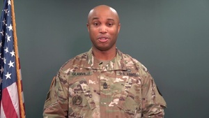 1st Sgt. Alec Glanville shares a Veterans day message