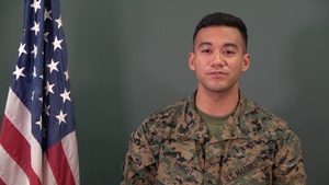 Sgt. Hercules Knight shares a Veterans Day message with veterans