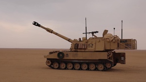 B-Roll of Live-Fire exercise in Kuwait
