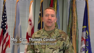 Maj. Gen. Tom Carden Veterans Day Address