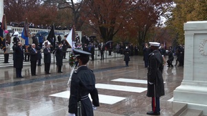National Veterans Day Observance Presidential Wreath Laying at ANC 2020