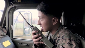 Marines with CLR-27 Convoy 916 mi from Ft. Drum to Camp Lejeune B-Roll (Part 1 of 3)