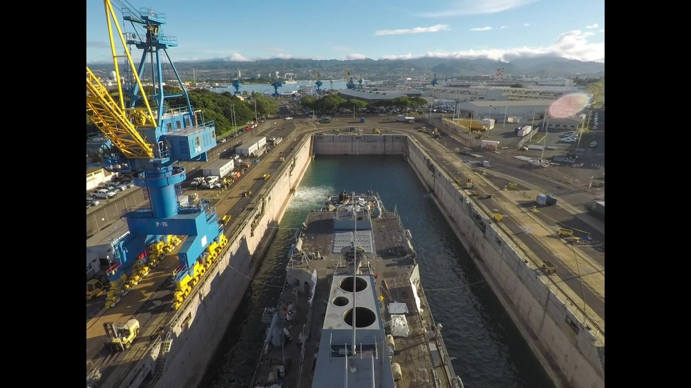 DVIDS Video USS Wayne E. Meyer (DDG 108) successfully undocks from