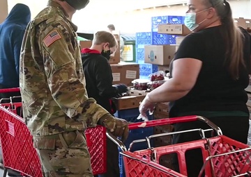 AZNG serves local community food bank