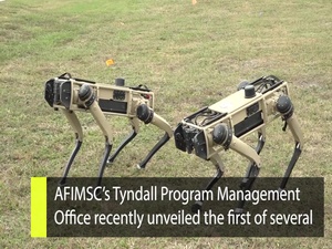 Inside AFIMSC -- Tyndall 'Robot Dogs' Demonstration