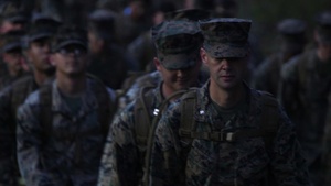 Step it out! II MSB Marines celebrate Marine Corps Birthday with hike during MEFEX 21.1 (B-Roll)
