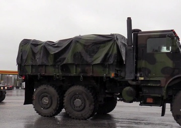 Marines with CLR-27 Convoy 916 mile from Ft. Drum to Camp Lejeune Broll (Part 3 of 3)