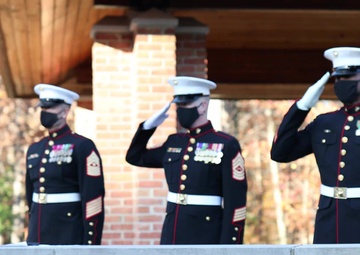 Sergeant Major Black Wreath Laying