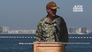 NSA Bahrain Holds Ribbon Cutting Ceremony for Waterside Security Barrier